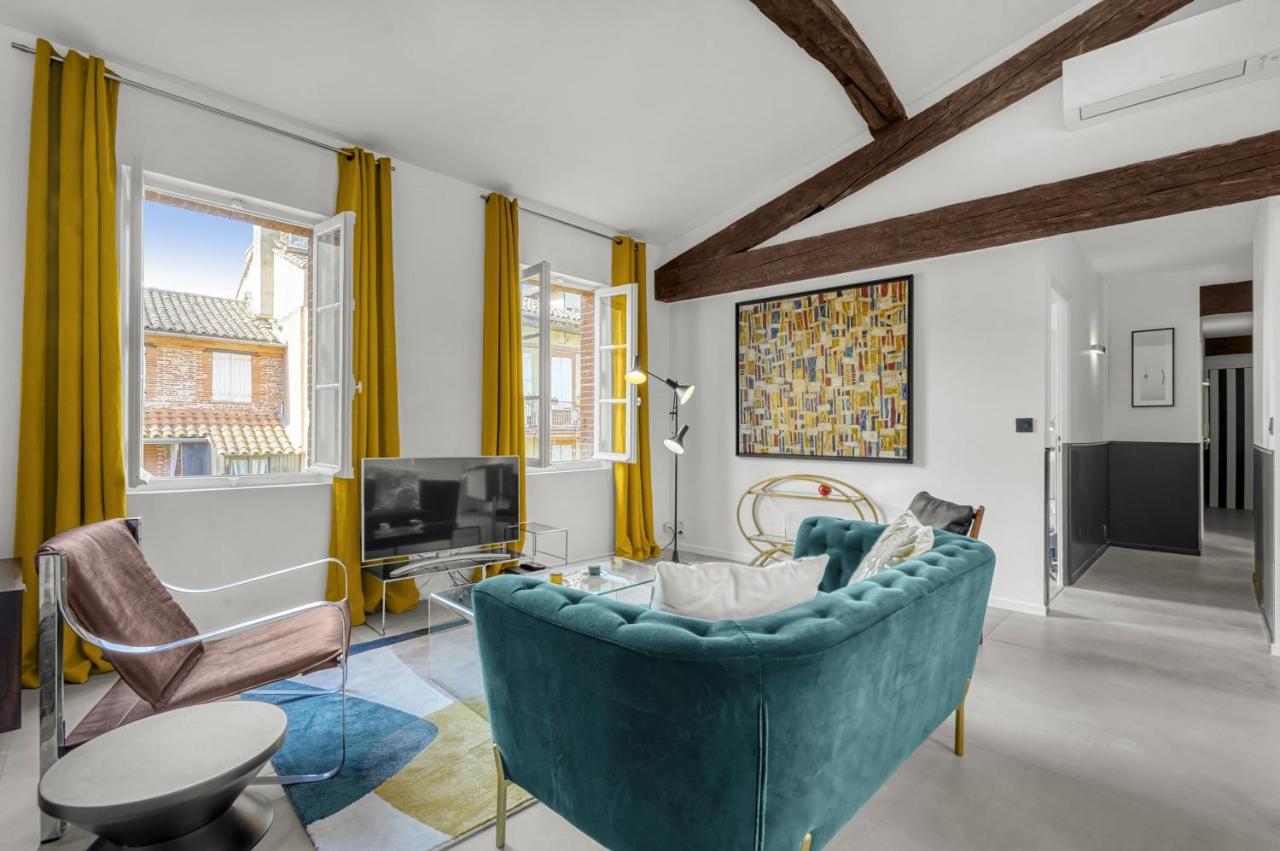 Le Havre Des Tanneurs - Appt Dans L'Hyper-Centre De Toulouse Apartment Luaran gambar